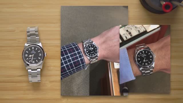 Я купил Rolex Explorer 36 мм.