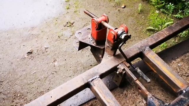 Универсальный самодельный кронштейн для мотоблока.