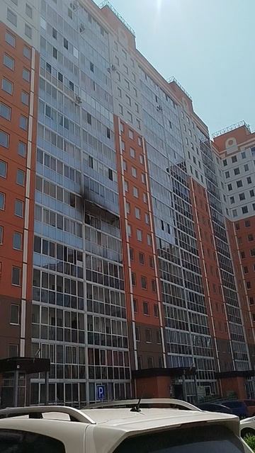 у кого-то был пожар.