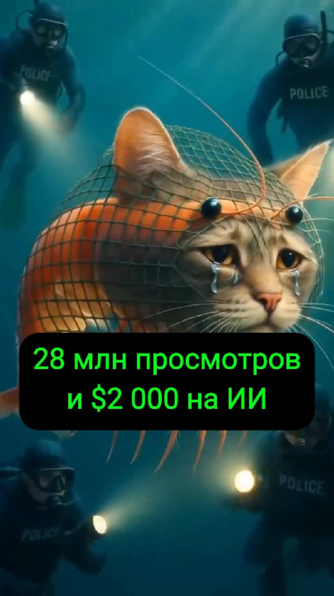 🎯 28 миллионов просмотров на роликах от ИИ? Это реально!