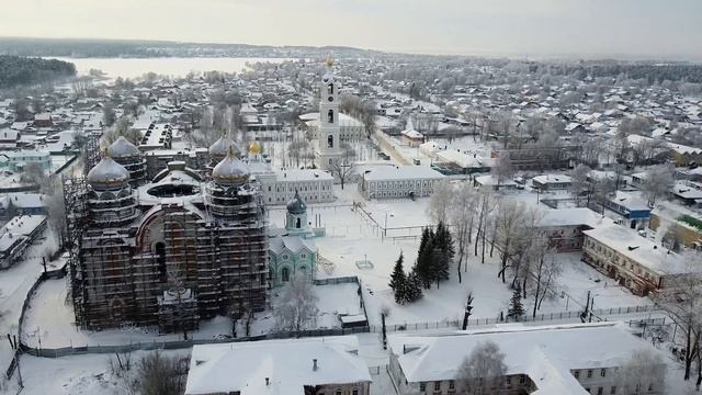 Выксунский Иверский женский монастырь(Съёмки с дрона