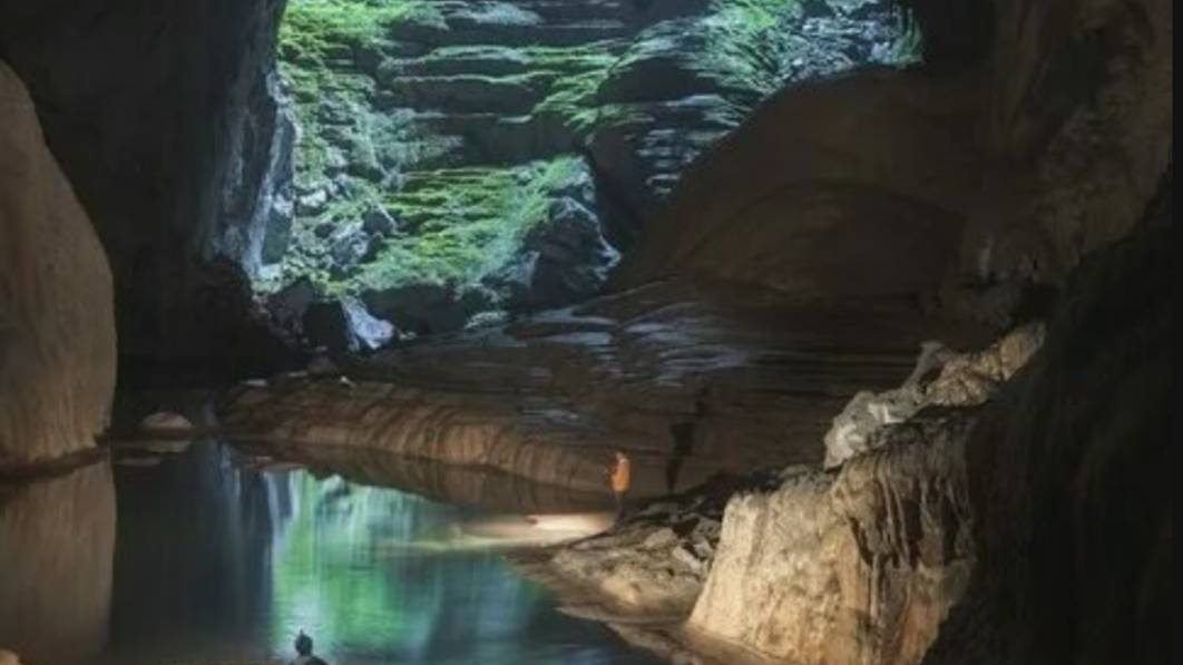 Вьетнам. Пещера Huyen Khong cave. Мраморные горы.