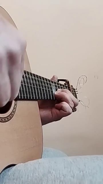 Фрагмент пьесы для гитары - Guitar piece fragment