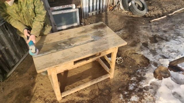 Стол которому БОЛЬШЕ 100 лет. Реставрация