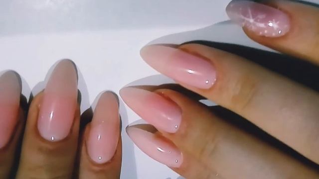 Укрепление длинных ногтей.