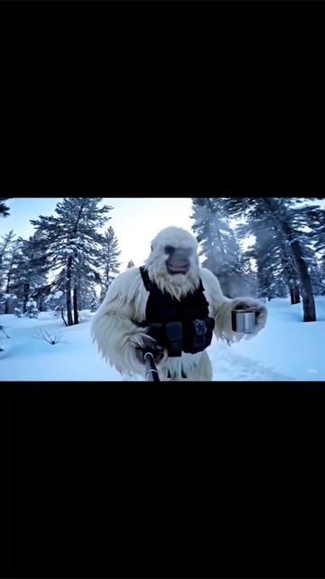 ВЛОГ СНЕЖНОГО ЧЕЛОВЕКА. НЕЙРОСЕТЬ VEO 3 #VEO3