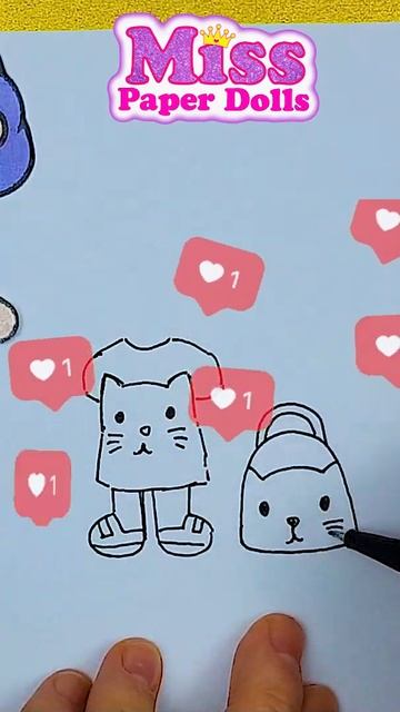 Hello Kitty TOCA BOCA / DIY Paper dolls TOCA BOCA /Paper dolls dress up