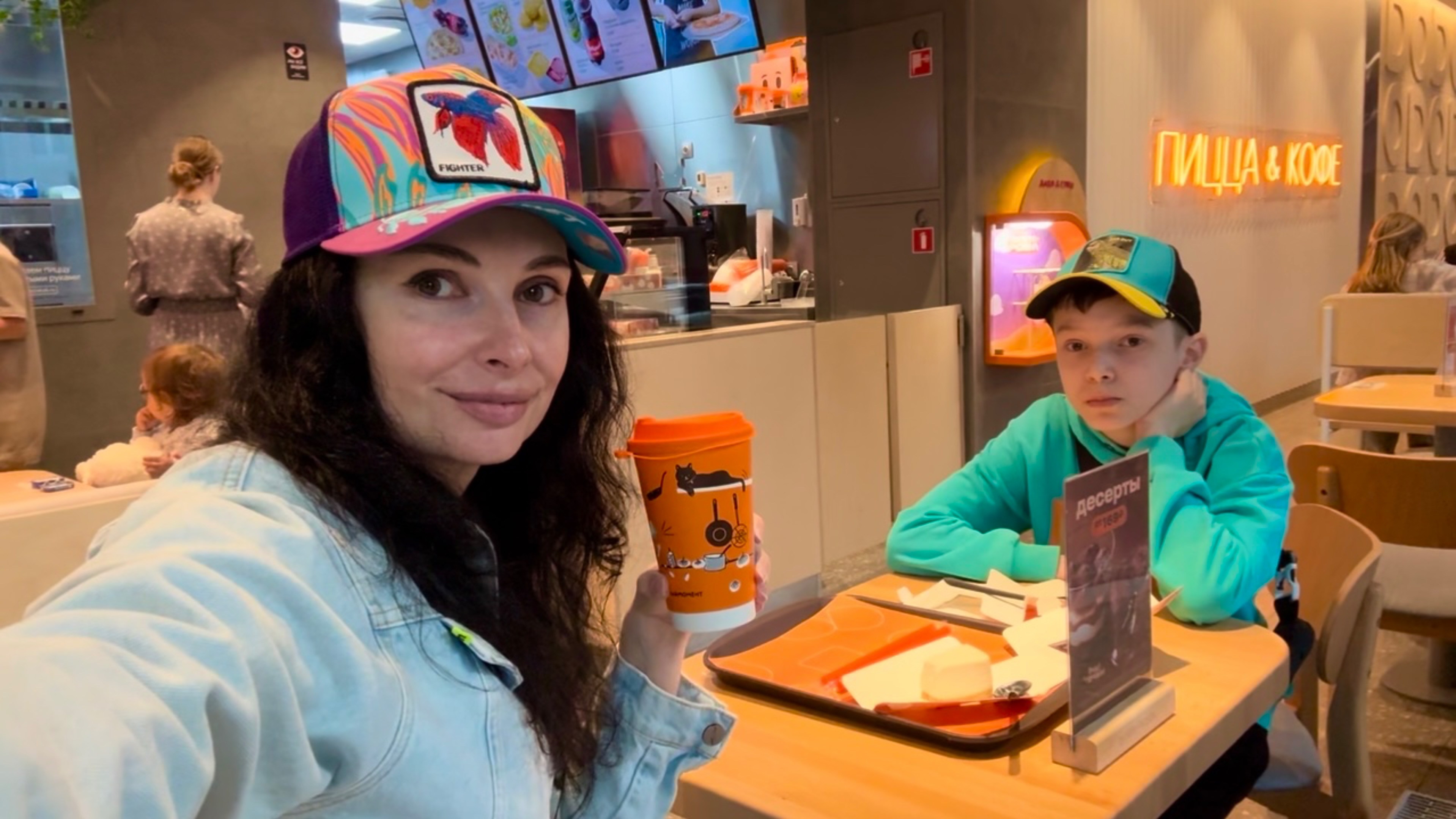 Чизкейк 🍰 и Латте☕️ в ДоДо 🍕