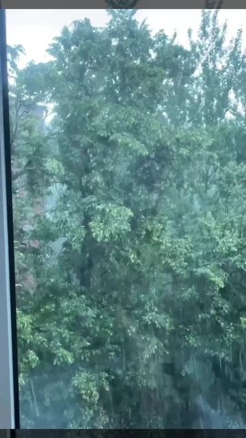 На Москву обрушился сильный ливень