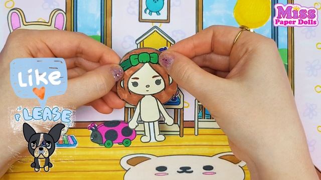 How to draw Baby Stuff  Baby Room Design / Toca Life World / DIY Paper doll Toca Boca