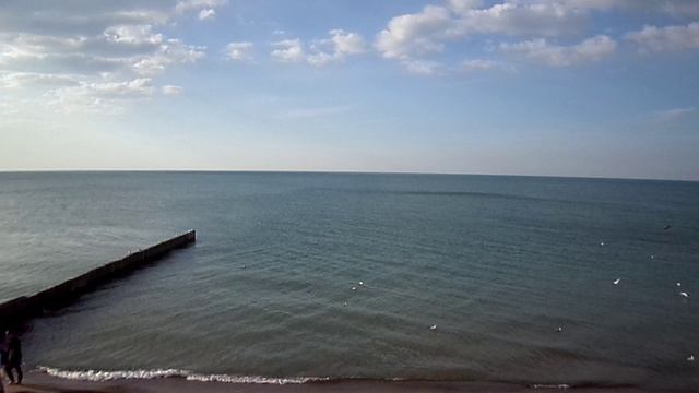 BEAUTIFUL BEACH IN ZELENOGORADSK