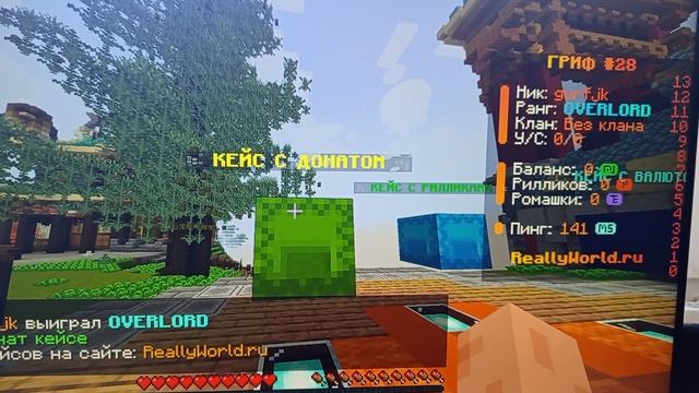 майнкрафт риливоролд сервер