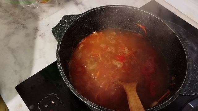 Гречка с овощами