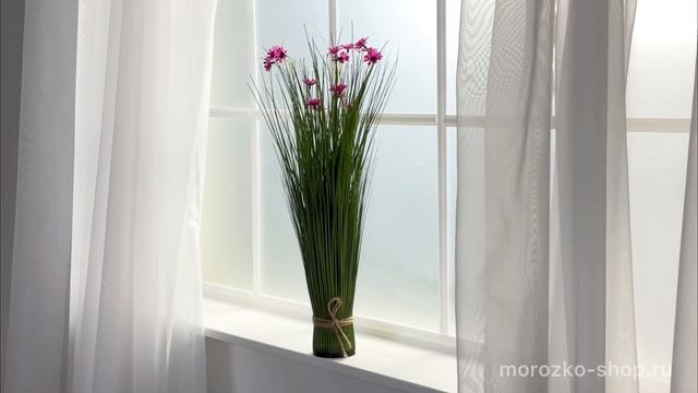 Искусственный букет АЛЛИУМ 'ЛЕТНЕЕ ЦВЕТЕНИЕ', розовый, 55 см, 317354050-4