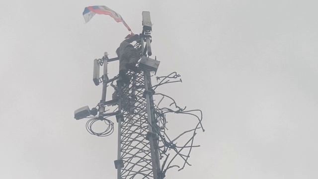 Кипиш и Ко подняли флаг над Кинбурнской косе