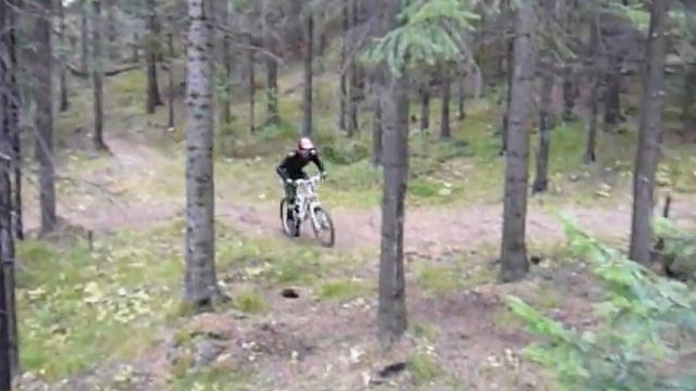 Голый Камень mini dh Project X тренировка 01.10.12 мост каменный