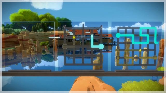 №2 Коттедж на берегу и Красные деревья [ The Witness ]
