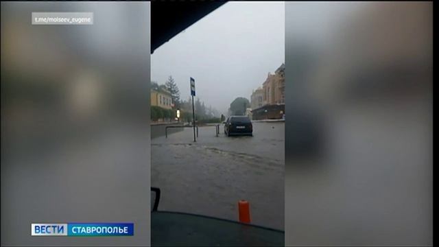 На Ставрополье продлено штормовое предупреждение