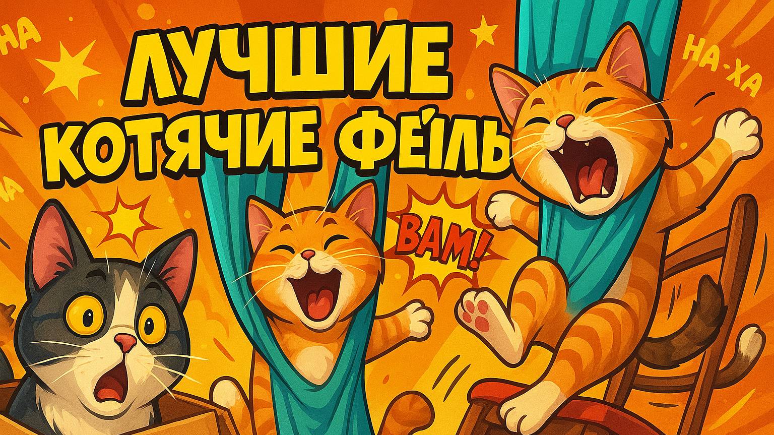 Приколы с котами! Смешные видео с животными! #5