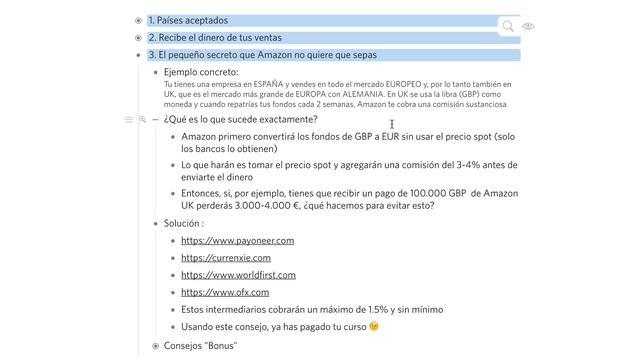 Modulo 1.1.3 Amazon скрывает от Вас это. El pequeño secreto que Amazon no quiere que sepas