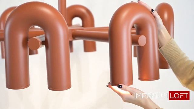 Подвесная люстра FANNY 16 Orange