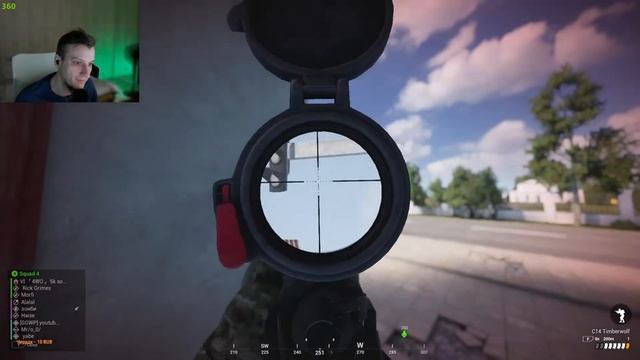 Бессмертный Снайпер! #games #rtx4090 #squad #игра
