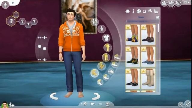 The Sims 4: Создание персонажа YouTube/ #2 ИванГай