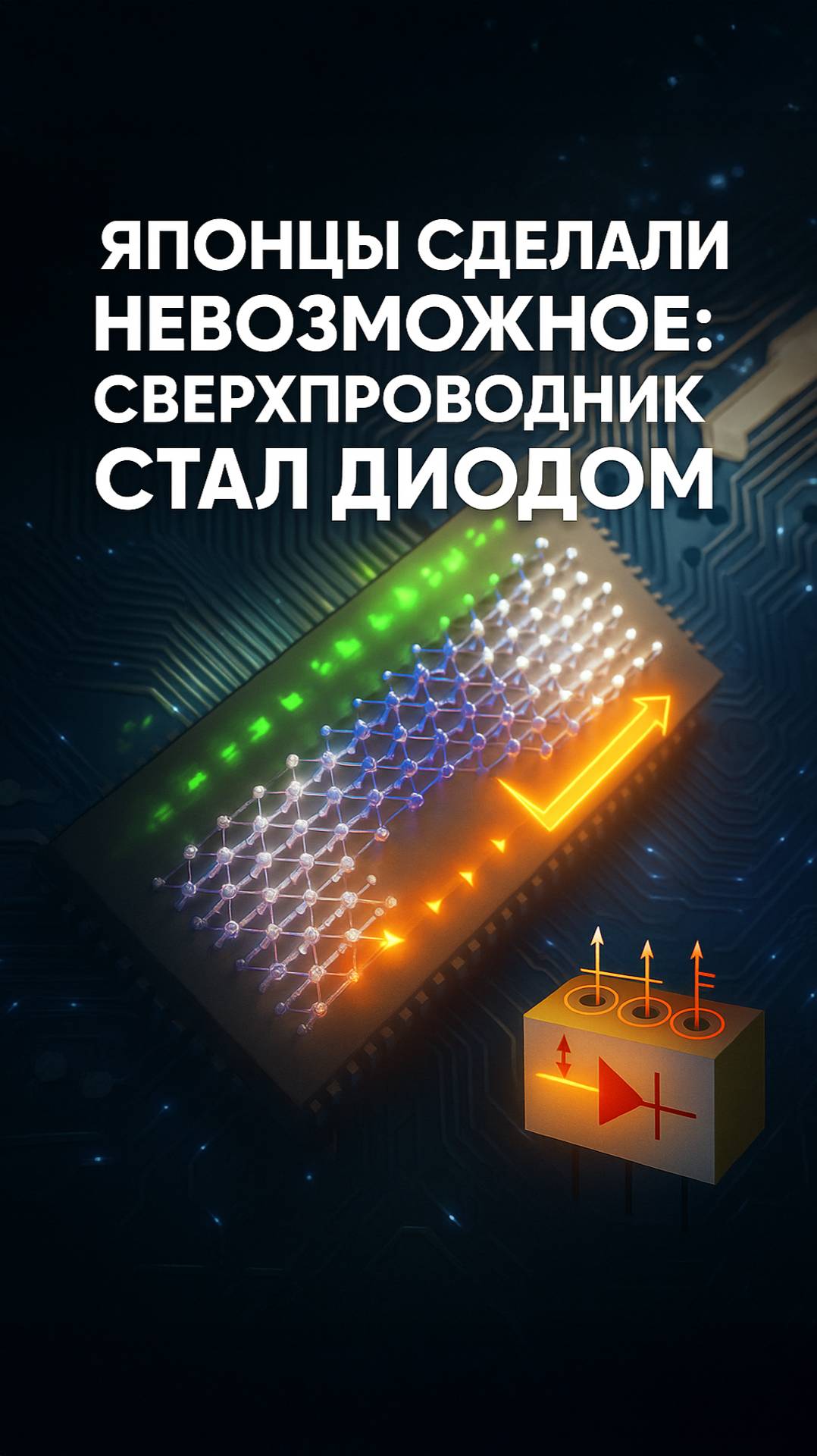 Сверхпроводящий ток в одну сторону? Уже реальность!