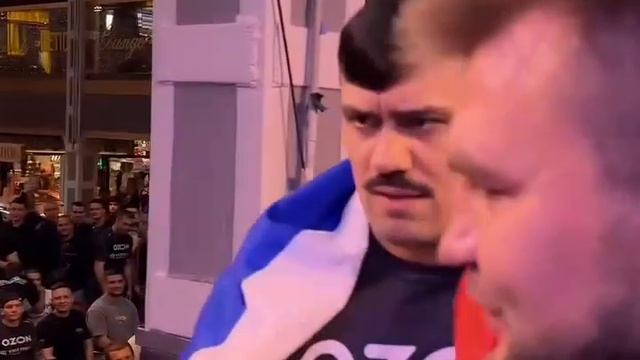 🔥Чоткий узбек  газует на нашего бойца Марата Алиасхабова на URAL FC!