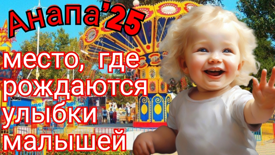 #АНАПА. МЕСТО, ГДЕ РОЖДАЮТСЯ УЛЫБКИ МАЛЫШЕЙ 12-06-2025