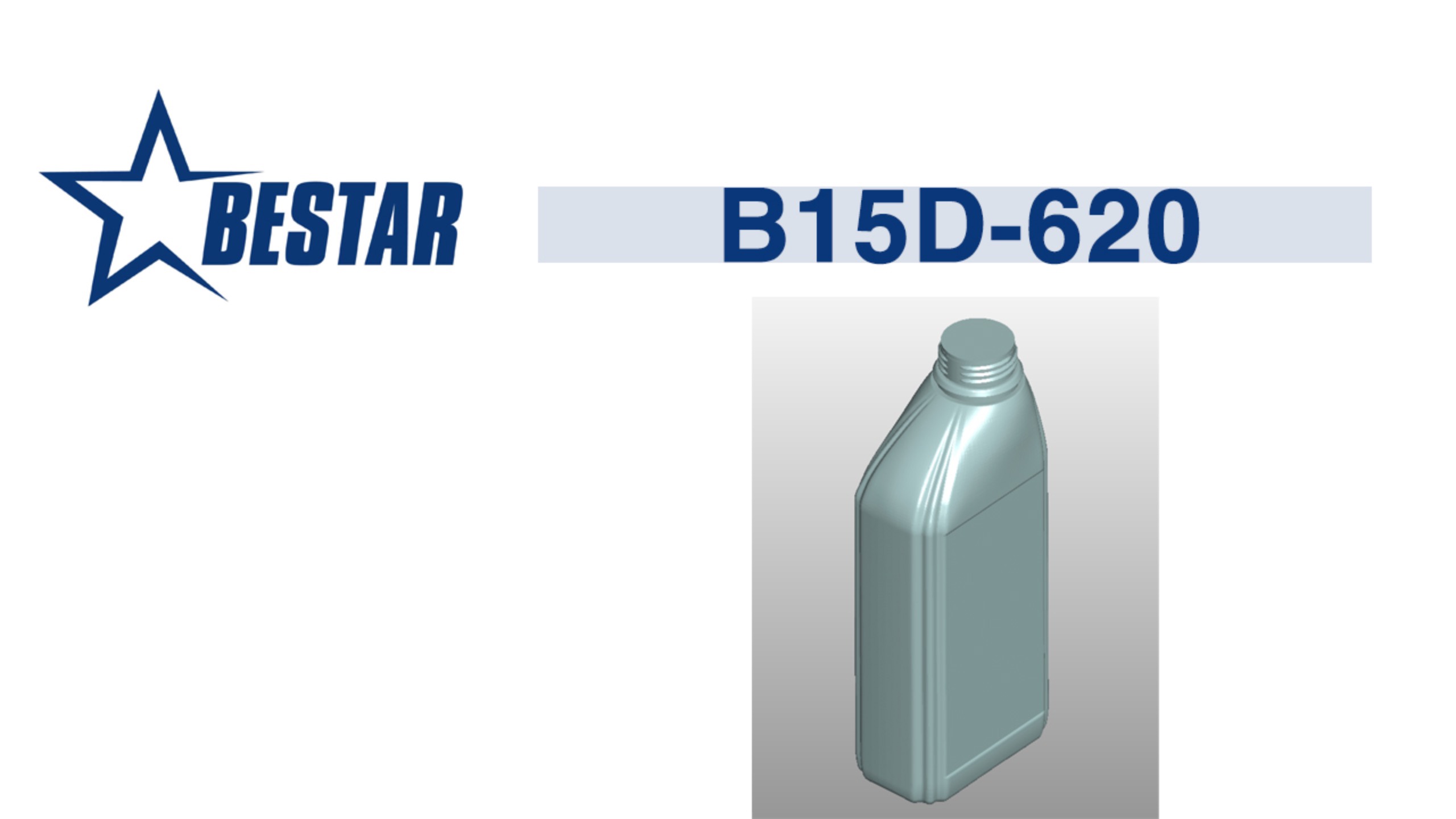 Экструзионно-выдувная машина (EBM) BESTAR B15D-620 (Флакон 1 л)