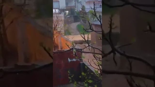Ливневый паводок в Джизре (Турция, 21.03.2024).