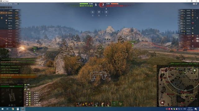 WOT AMX 13 105 сделал бой! ,,Мастер,, 7 фрагов...