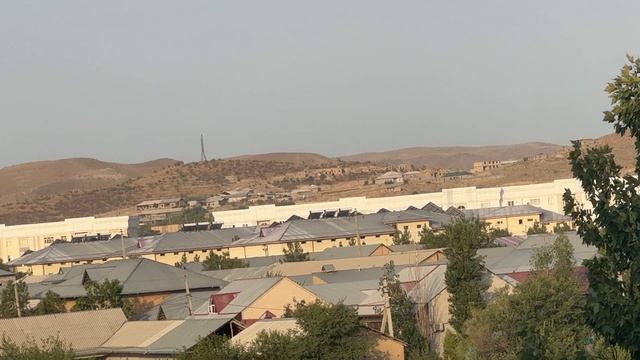 «Красивый» вид с окна в Джизаке