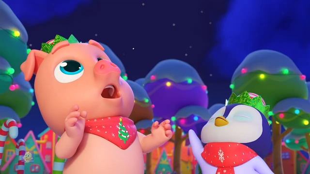 Желаем вам счастливого рождества песня для детей от Zoobees