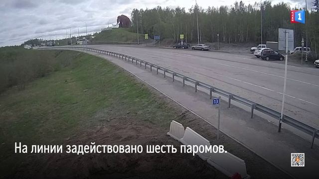Переправа Салехард — Лабытнанги возобновила работу