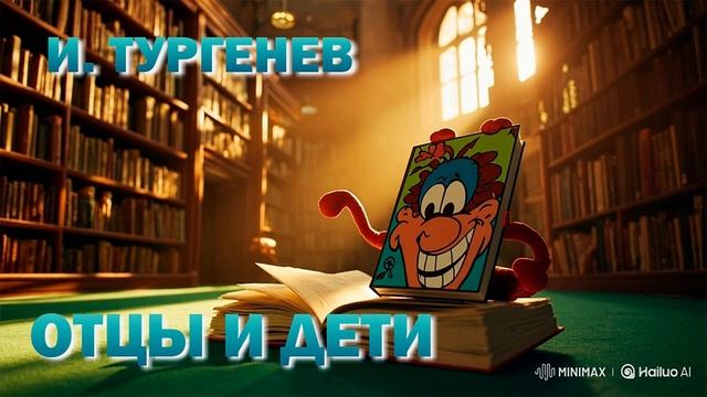 И.ТУРГЕНЕВ- ОТЦЫ И ДЕТИ. ЛИТЕРАТУРА ДЛЯ ДЕТЕЙ📚
