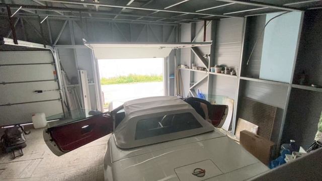 Corvette c4 1987 уборка крыши
