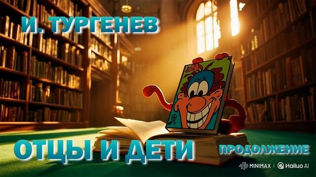И.ТУРГЕНЕВ- ОТЦЫ И ДЕТИ- ПРОДОЛЖЕНИЕ. ЛИТЕРАТУРА ДЛЯ ДЕТЕЙ📚