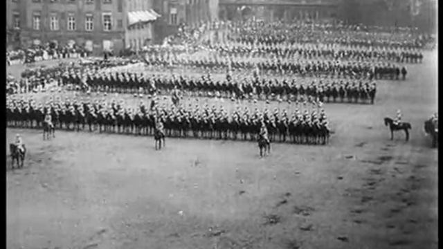 Potsdam 1910 - Frühjahrsparade für den Deutschen Kaiser