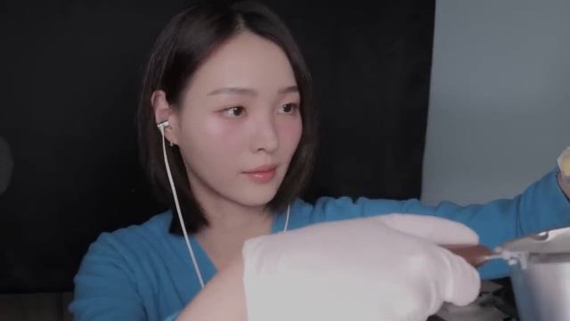 POBEE ASMR. Ролевая игра - усыпляющая восковая эпиляция, тихий голос.