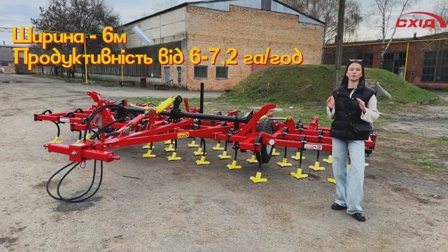 Огляд нового культиватора КПС-6ПП від ТМ «Схід» 📞 380 (73
