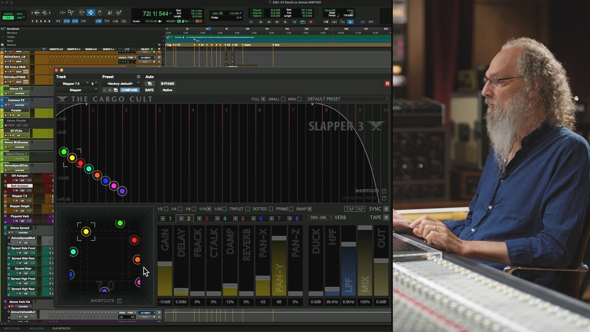 03. Panning, Divergence, Spatialization, Delay and Reverb