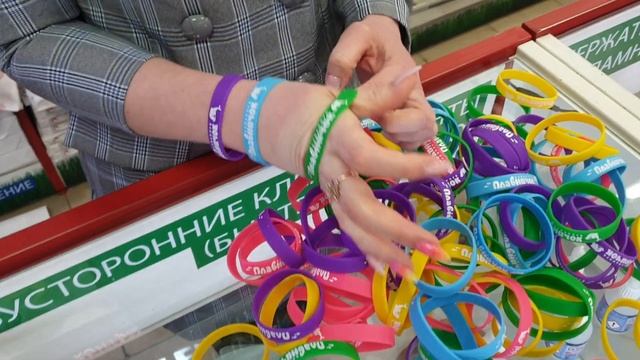 Силиконовые браслеты с логотипом