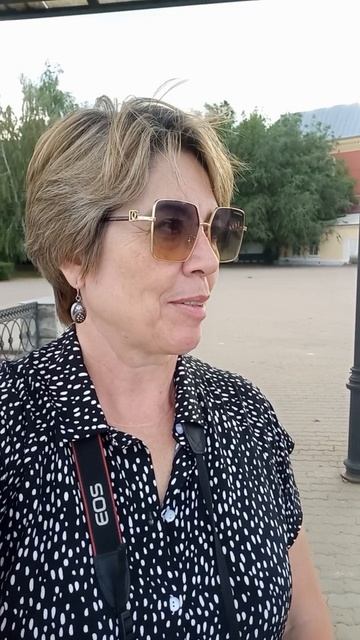 На набережной Камышина