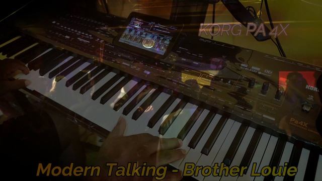 KORG PA 4X - Modern Talking - Brother Louie #korgpa4x