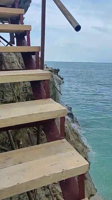 Новая лестница в Сосновке #blacksea #summer #travel #sea