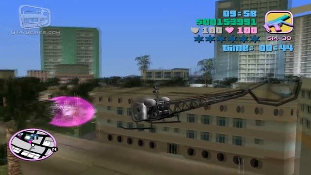 GTA Vice City - Walkthrough - Ocean Beach Chopper Checkpoint