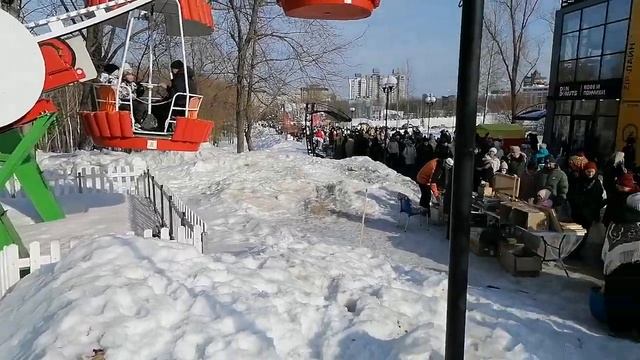 17.3.24.Хороводы в Масленицу. Чебоксары.