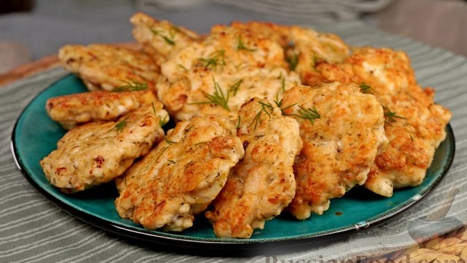 🧆 Рубленые куриные котлетки